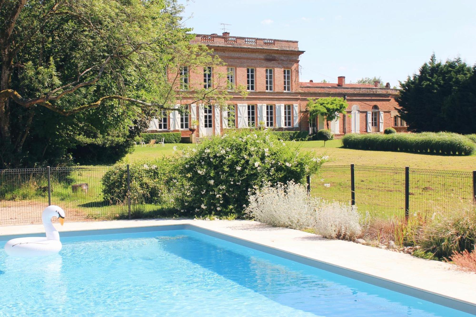 Gite Manzana Au Chateau Lavalade Castelsarrasin Extérieur photo
